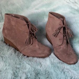 Wedge Desert Booties. Super comfy!!